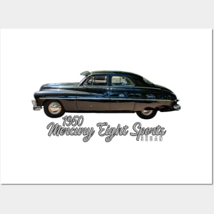 1950 Mercury Eight Sports Sedan Posters and Art